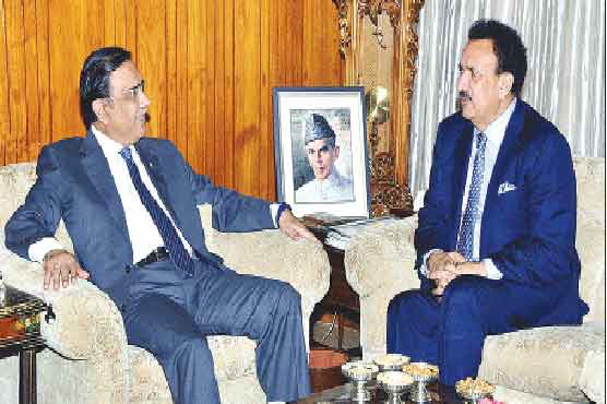 Malik briefs President on law and order situation