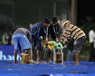 Fifth ODI called off due to rain, wet outfield