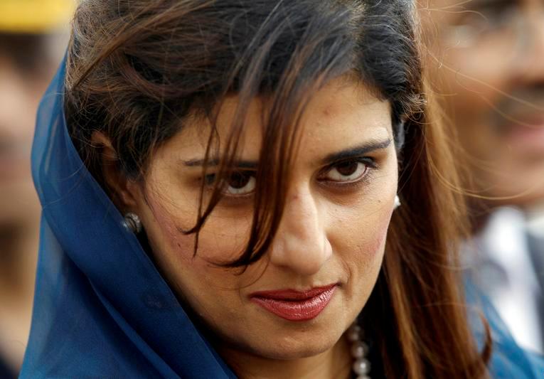 Hina Rabbani most beautiful female politician: Survey