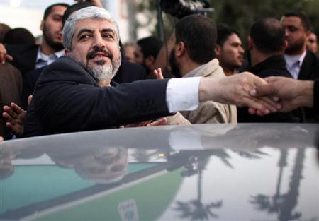 Palestinian Islamist group Hamas re-elects Meshaal as its leader