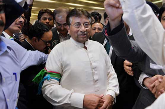 Musharraf submits plea in SHC for removal of name from ECL 