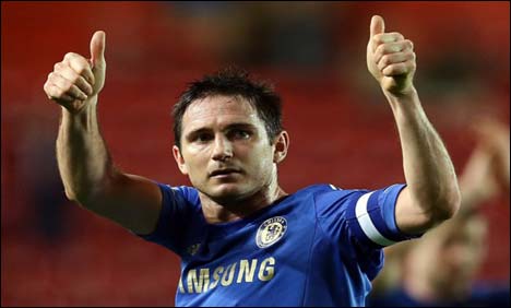 Double ton up for Lampard at Chelsea