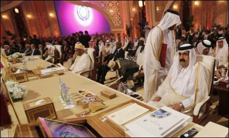Doha summit gives Arab states 'right' to arm Syria rebels