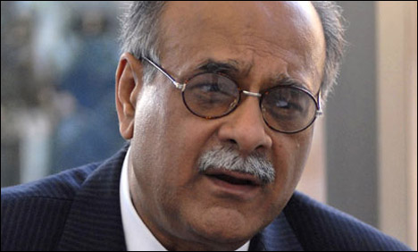 Najam Sethi holds meetings with political leadership