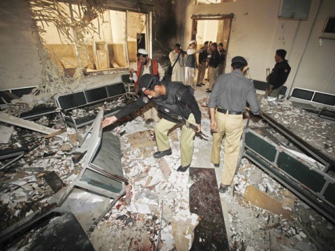 4 killed, 30 hurt in suicide attack