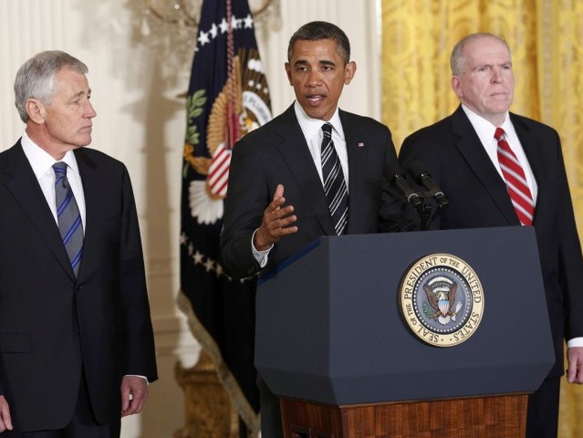 Obama nominates Hagel, Brennan as next Defence secretary, CIA chief