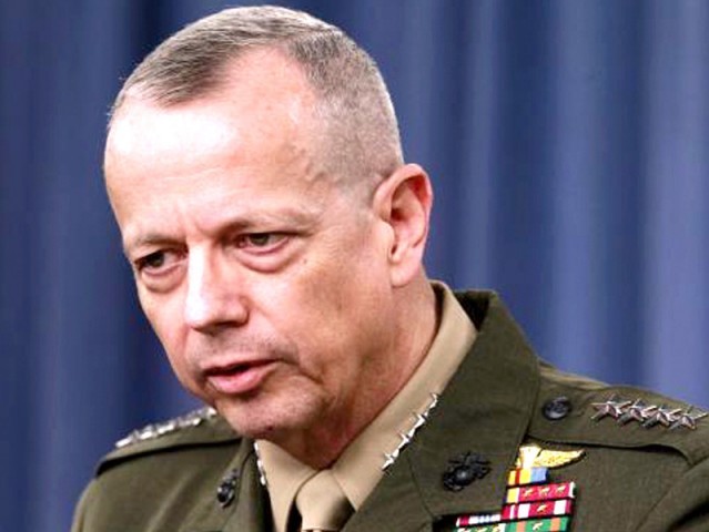 General John Allen announces retirement