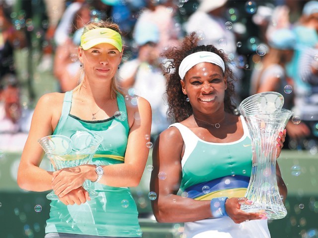 Sharapova, Serena pleased ahead of French Open