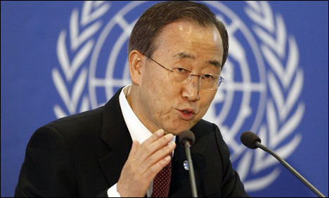  Chemical weapons in Syria a 'crime against humanity': Ban Ki-moon 