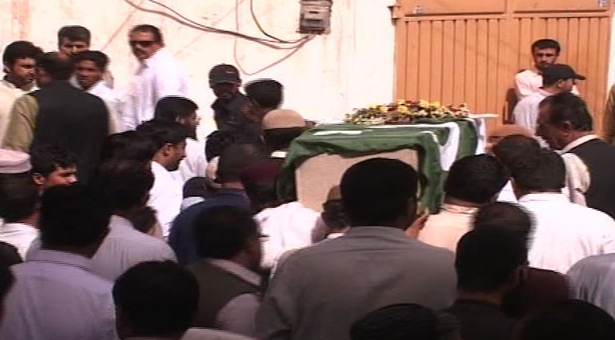 Deputy Commissioner Mansoor Khan Kakar laid to rest in Quetta