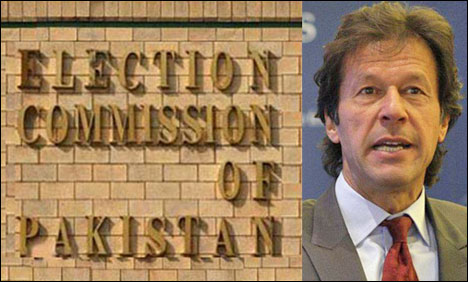  Imran Khan’s allegation rejected by ECP 