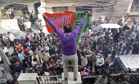  Indian heartland votes give BJP boon over Congress 