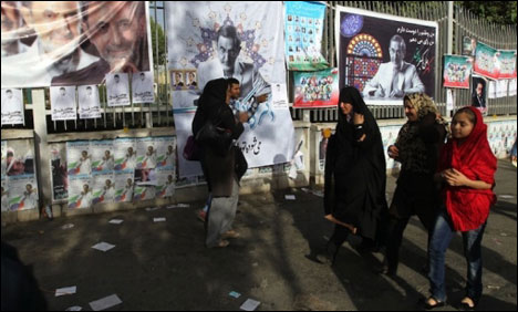 Iran begins voting to elect successor of President Ahmadinejad