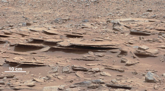 NASAâ€™s Curiosity Rover Nearing Yellowknife Bay