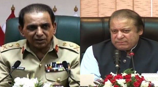  PM, Army chief discuss Taliban talks 