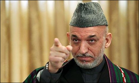  Karzai sets conditions for Pakistan visit 