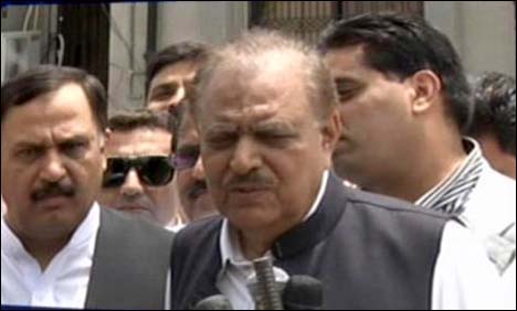  Will surrender party membership after being elected as president: Mamnoon 