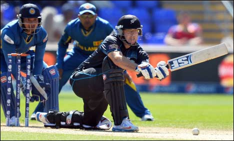 Champions Trophy: NZ clinch one-wicket thriller against Sri Lanka