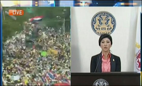  Thai PM dissolves Parliament, calls elections 