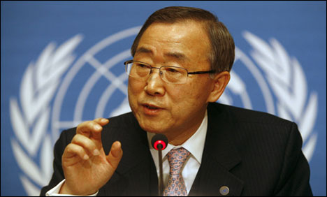 UN chief condemns attacks in Ziarat, Quetta