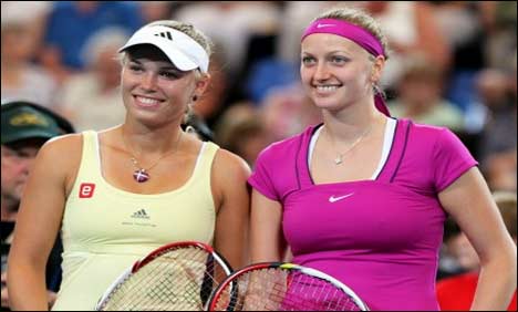  Wozniacki, Kvitova reach New Haven semis 