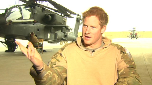 Prince Harry in Afghanistan: I fired at enemy