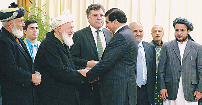 PM meets Afghan parliamentarians