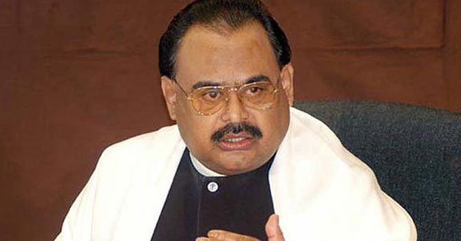 Plots hatched to pit MQM against PPP, says Altaf