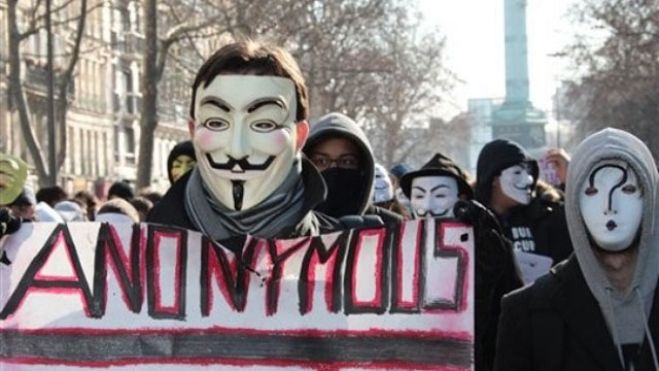 Anonymous hackers leak personal information of 4,000 bank executives  