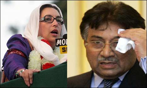 Pervez Musharraf declared accused in Benazir murder case 