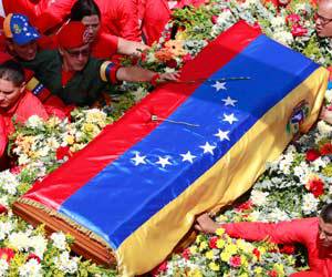 Venezuela bids farewell to Chavez as an era ends