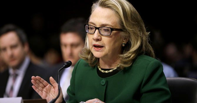 Emotional Clinton angrily denies Benghazi cover-up