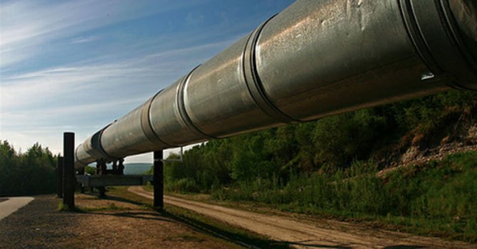 Groundbreaking of gas pipeline on 11th