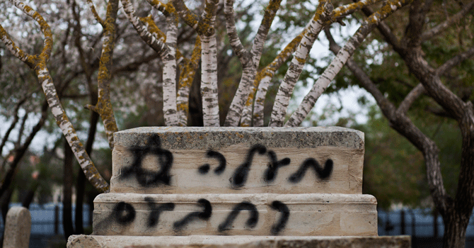 Extremists vandalise old Muslim graveyard in Jerusalem