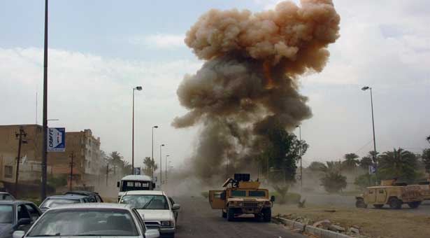  Blasts at Iraqi police station, school kill 10: official 