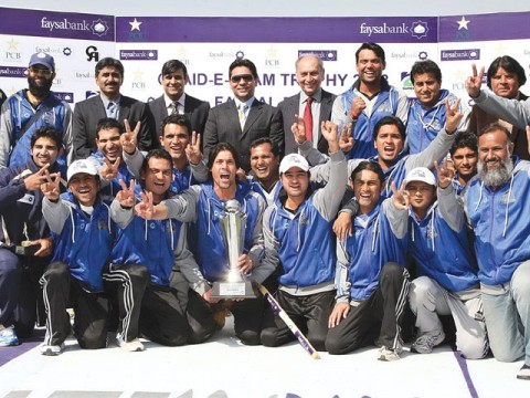 Karachi Blues win Quaid Trophy title