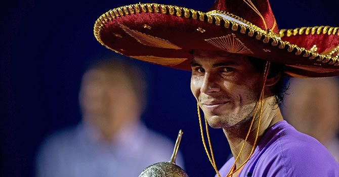 Nadal routs Ferrer to win Mexican Open