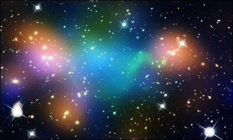 First clues in search for universe's dark matter