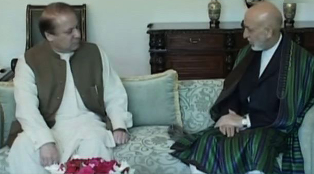  Pakistan to help Afghan reconciliation efforts, Nawaz tell Karzai 