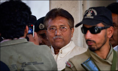 Ghazi murder case: Musharrafâ€™s bail petition hearing adjourned until Oct. 30 