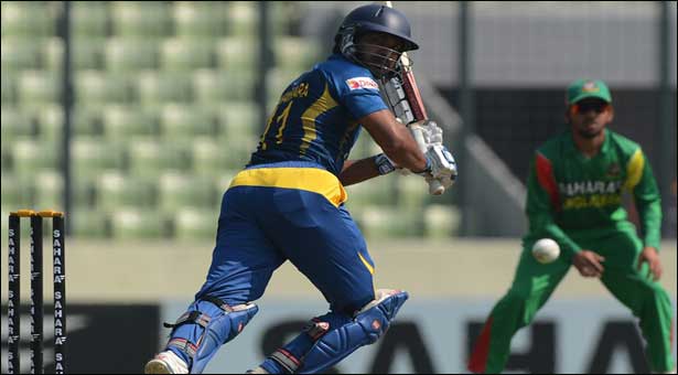  Sangakkara ton takes Sri Lanka to 289-6 against Bangladesh 