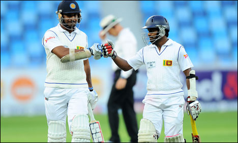  Sri Lanka 57-1 after bowling out Pakistan for 165 