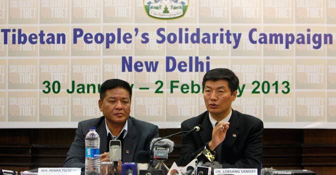 Tibetans in India launch drive against China