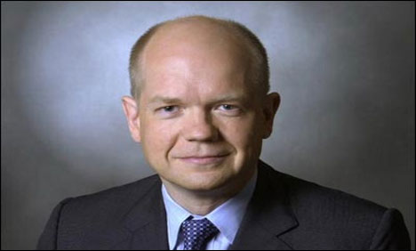  UK Foreign Secretary William Hague arrives in Pakistan 